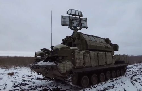 ЗРК "Тор-2М". Скриншот кадра видео Минобороны России